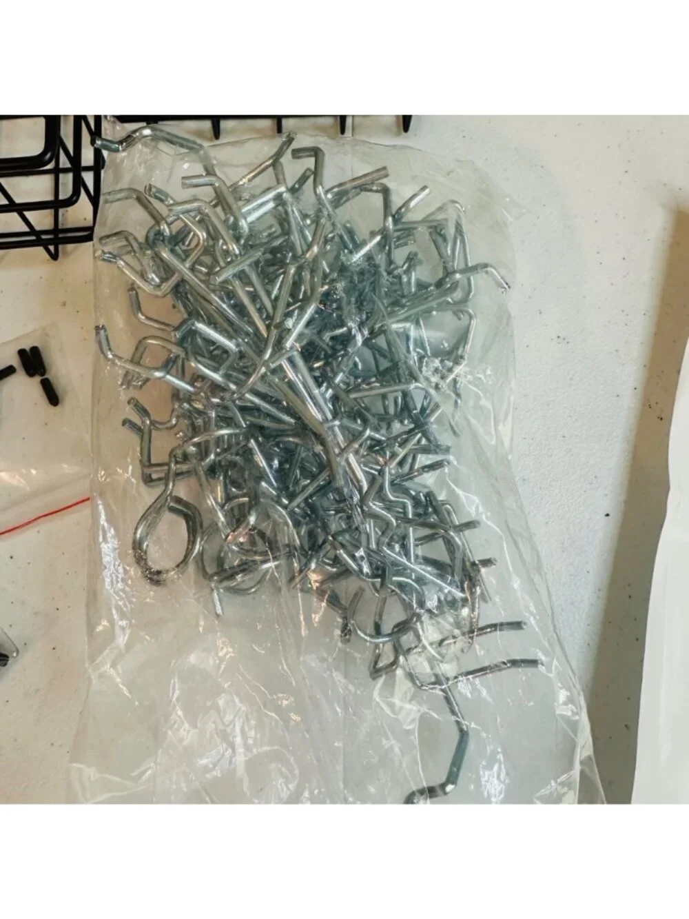 80 Pcs Pegboard Basket and Pegboard Hooks For Organizing Tools & Accessories